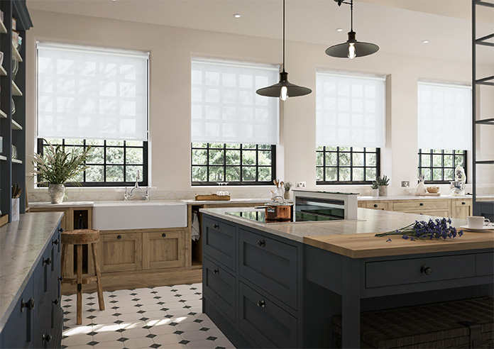 Roma (FR), Snow - Twist&Fit Roller Blind - Image 7